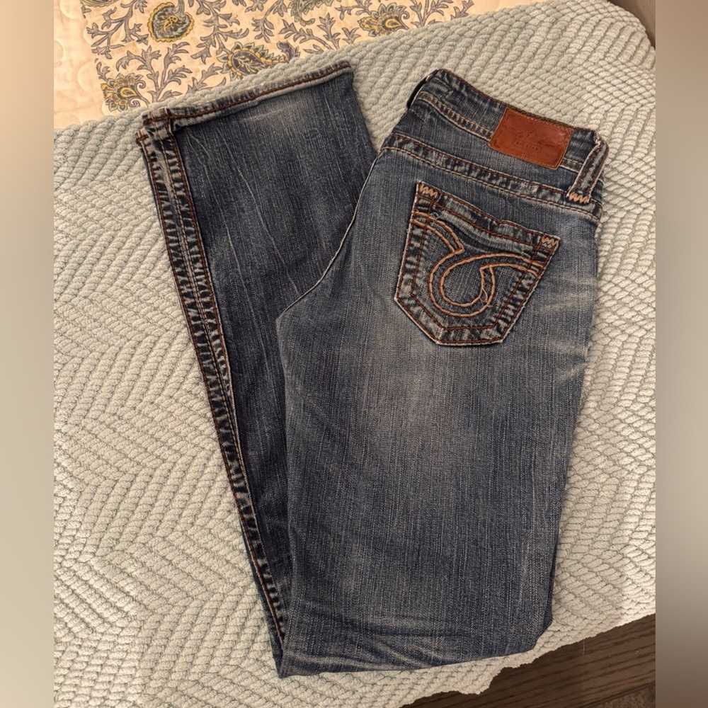Big Star Sophie Classic Blue Straight Leg Jeans
